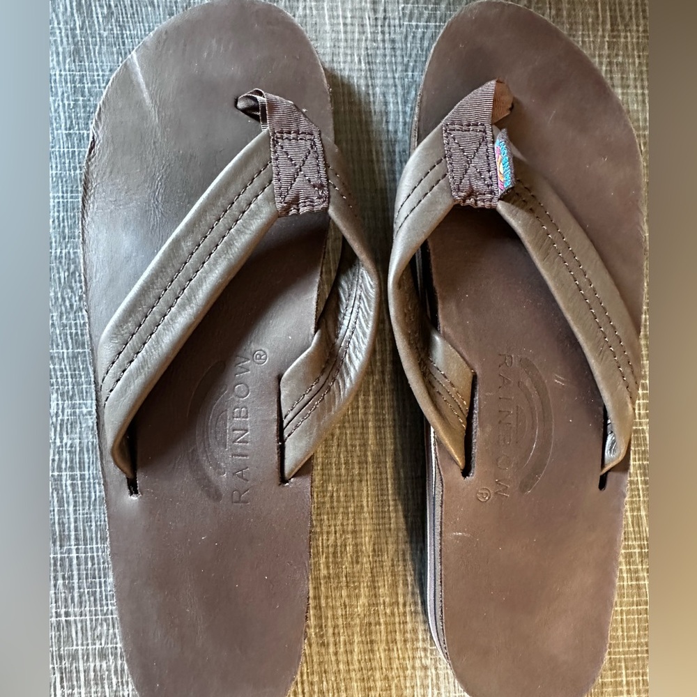 Rainbow flip flop sandals - New with tags - Picture 2 of 4